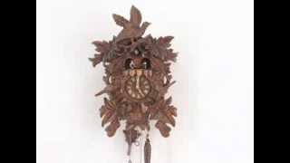 640qmt Quartz Cuckoo Clock with Dancers [upl. by Aztinay493]