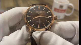 Seiko Presage Cocktail Manhattan Review [upl. by Rorie]