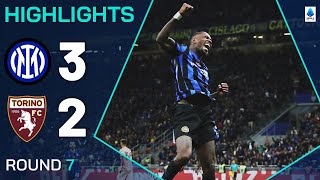 INTERTORINO 32  HIGHLIGHTS  Thuram treble secures Inter win  SERIE A 202425 [upl. by Roselba]