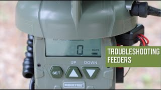 Troubleshooting Moultrie Feeders [upl. by Innoj116]