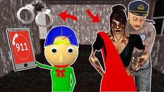 Kamla went to Jail  Kamla Prisoner vs Grandpa cop  funny horror animation granny parody [upl. by Capp436]