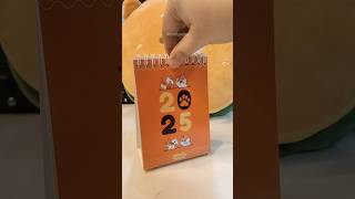 Watch how I created this cute desktop calendar2025 calendar cute printing craft diy [upl. by Bandeen607]