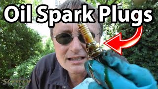 How to Fix Oil on Spark Plugs Valve Cover Gasket and Tubes [upl. by Rebna]