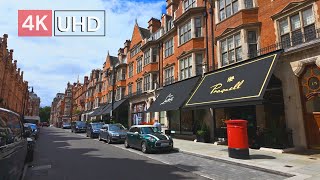 Mayfair Luxury Walk Explore London’s Elite Neighborhood in 4K [upl. by Bhayani]