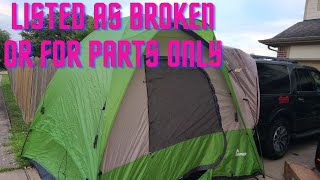 I BOUGHT A BROKEN NAPIER BACKROADZ SUV TENT [upl. by Tevis]