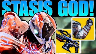 this upgraded stasis titan build make you INVINCIBLE icefall mantle buff destiny 2 titan build [upl. by Brenner]