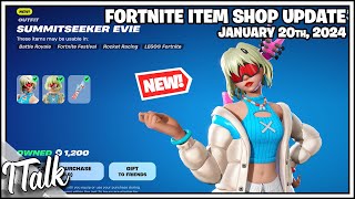 NEW SUMMITSEEKER EVIE SET Fortnite Item Shop January 20th 2024 Fortnite Chapter 5 [upl. by Henig388]