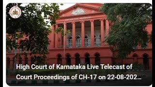 High Court of Karnataka Live Telecast of Court proceedings of CH 31 on 04092024 at 1030 AM [upl. by Alius]