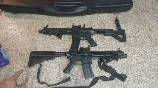 CROSMAN DPMS SBR VS AIRSOFT GBBR [upl. by Valene]