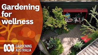 A lush garden built around promoting wellness and respite  Garden Design  Gardening Australia [upl. by Lleznod814]