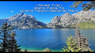 Grand Teton National Park  Wyoming  Road Trip  4K [upl. by Yreffej]