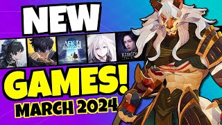 BEST NEW GACHA GAMES MARCH 2024 [upl. by Aneel]