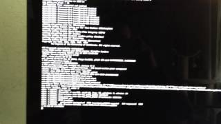 iMac late 2013 Verbose mode boot up [upl. by Eemla493]