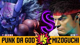 Street Fighter 6 💥🎮🔥 PUNK AKUMA Vs MIZOGUCHI RYU 🔥🎮💥SF6 High Level Matchs [upl. by Brook]