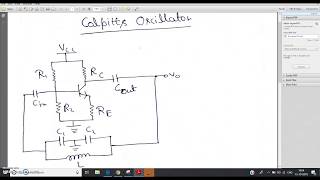 Colpitts OscillatorTheory [upl. by Ennaear796]