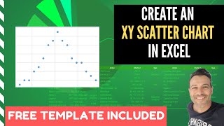 How To Create An XY Scatter Chart In Excel [upl. by Ysak]