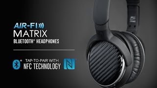 How to Pair Your Bluetooth Headphones via NFC MEE audio Matrix2 [upl. by Haidabez693]