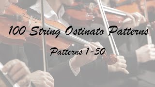 100 String Ostinato Patterns patterns 150 [upl. by Angeli541]