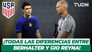 ¿VESTIDOR ROTO 👀 Te explicamos la novela entre Berhalter y Gio Reyna I TUDN [upl. by Iy]