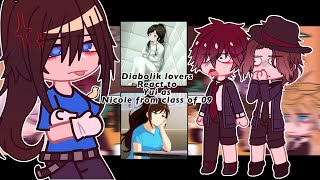 Diabolik lovers react to Yui as Nicole from class of 09⚠️ Mean roasting and swearingSPEED 2x [upl. by Assilaj531]