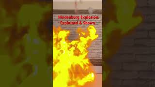 See the Tragic Hindenburg Explosion The Actual and Simulated Explosion [upl. by Chud]