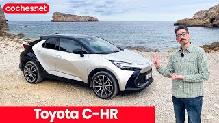 TOYOTA CHR 2024 Más y ¿mejor  Prueba  Test  Review en español  Nuevo crossover  SUV híbrido [upl. by Nedearb]