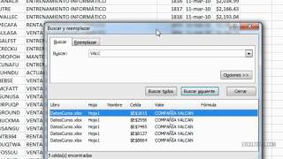 Cómo buscar datos en Excel [upl. by Nelyk]