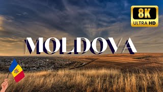 Exploring the Breathtaking Beauty of Moldova  8K Travel Videos [upl. by Ahsenek694]