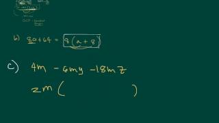 Algebraic Manipulation Factoring [upl. by Aneehsor]