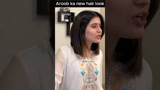 Aroob ny sary bal ktwa leeay viralshort aroobjatoi haircut duckybhai new style subscribe [upl. by Alidis585]