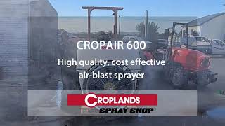 Croplands Cropair 600 Airblast Sprayer [upl. by Malinin453]