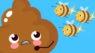 Some Bugs BITE Little Poo Poo  Silly Healthy Habits Songs By Papa Joels English [upl. by Einohtna]