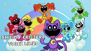 Poppy Playtime Animated Voice Lines Smiling Critters [upl. by Ahseinar]