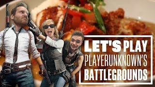 Lets Play PUBG gameplay with Aoife Chris and Ian Katsu Chicken Curry [upl. by Sivatnod]