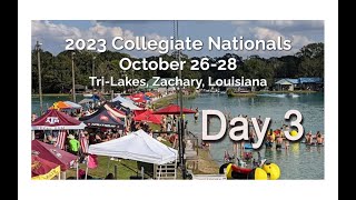 2023 Syndicate NCWSA Collegiate Waterski Nationals  Day 3 [upl. by Atteynod]