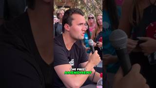 CHARLIE KIRK Shocked By JEWISH ATHEIST America Is BETTER WITHOUT RELIGION shorts short trending [upl. by Elga751]