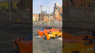 LA FERARRI VS LAMBORGHINI ericsonpauloyt gta gta5 gtav vonlyn vonordonayt [upl. by Ennairrac]