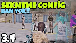 PUBG 34 SEKMEME AİMBOT CONFİG  PUBG MOBİLE YENİ GÜNCELLEME [upl. by Ahsaya]