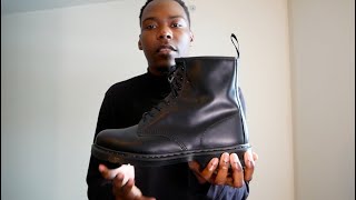 Doc Martens 1460 Mono Boot Review  On foot amp Sizing [upl. by Karlotta]