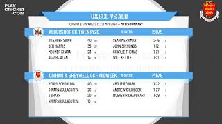 Odiham amp Greywell CC Odiham amp Greywell CC  Midweek XI v Aldershot CC Twenty20 [upl. by Navarro557]