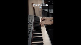 ❄️ Winter Melody ❄️  Jacobs Piano  Shorts [upl. by Jannelle353]