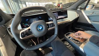 BMW iX Electric SUV First Impressions  Gagan Choudhary [upl. by Enimrej657]