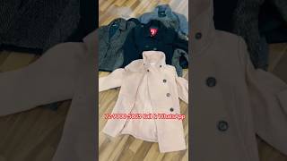 Girls Coat ₹50 Only  Order 7290090056 exportsurplus rohiniexportsurpluslotwale [upl. by Nakeber]