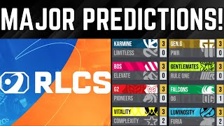 RLCS MAJOR PREDICTIONS Can KCorp Be Stopped [upl. by Eitak]