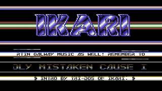 Ikari C64 cracktro from Microprose Soccer [upl. by Jaquiss788]