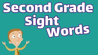 Second Grade Sight Words  Dolch List Video [upl. by Ailbert]