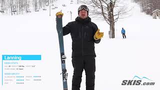 Lannings ReviewBlizzard Brahma 82 Skis 2022Skiscom [upl. by Ellimaj555]