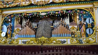 Whites Mammoth 98 Gavioli fairground organ  Bedford 2022 [upl. by Nahtahoj]