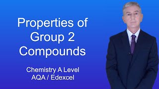 A Level Chemistry Revision quotProperties of Group 2 Compoundsquot [upl. by Aerb]