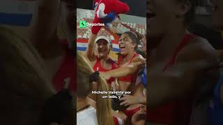 EnUnFlash ⚡  Paraguay logra histórica clasificación a los Juegos Olímpicos en vóley de playa [upl. by Idnyl697]